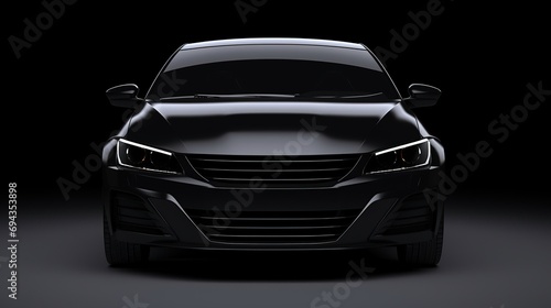sports car, with a dark background photo