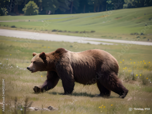 野生の熊 © haristaba