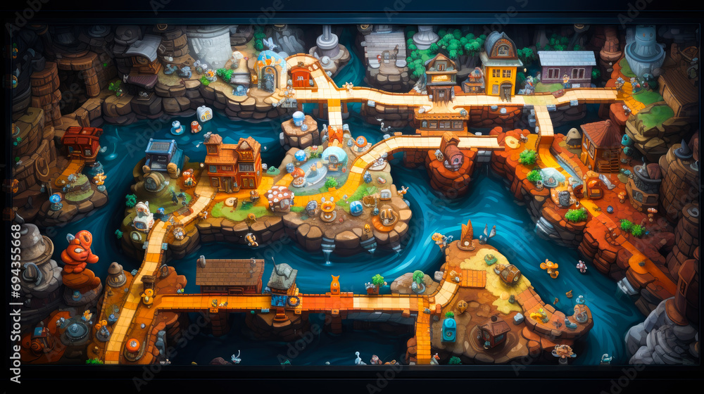 toy world with plenty of different toys generated by AI toy world with plenty of different toys generated by AI