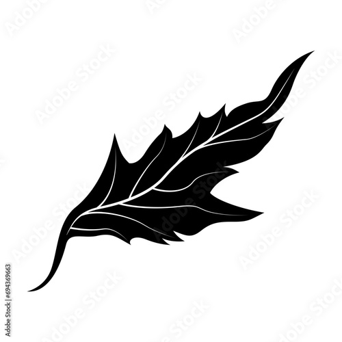 Wild plants. Leaf icon
