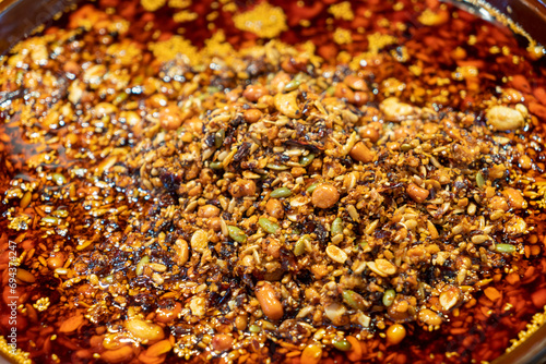 Chili sauce and fermented soybean sauce are a traditional Chinese delicacy