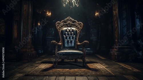 A chair in an old mansion is always warm, as if someone just got up from it. Explore the legend surrounding this chair and the unseen entity that claims it. photo