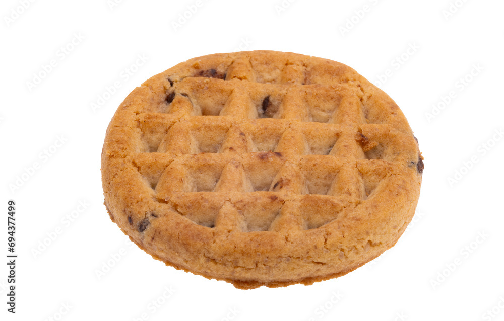 cookies with chocolate drops isolated cookies with chocolate drops isolated