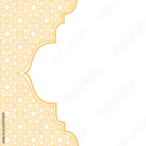 Islamic border design