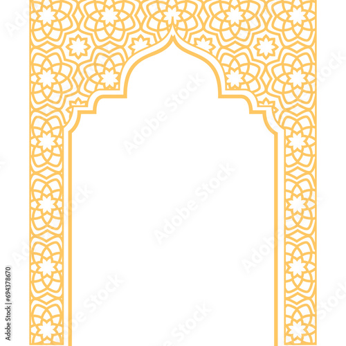 Islamic frame design