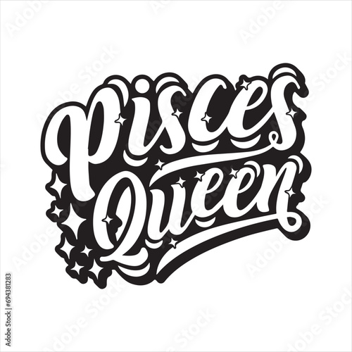 pisces queen background inspirational positive quotes, motivational, typography, lettering design