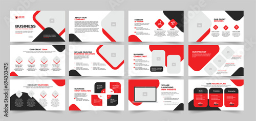 PowerPoint Presentation Slide Template And Business Presentation Slide Design
