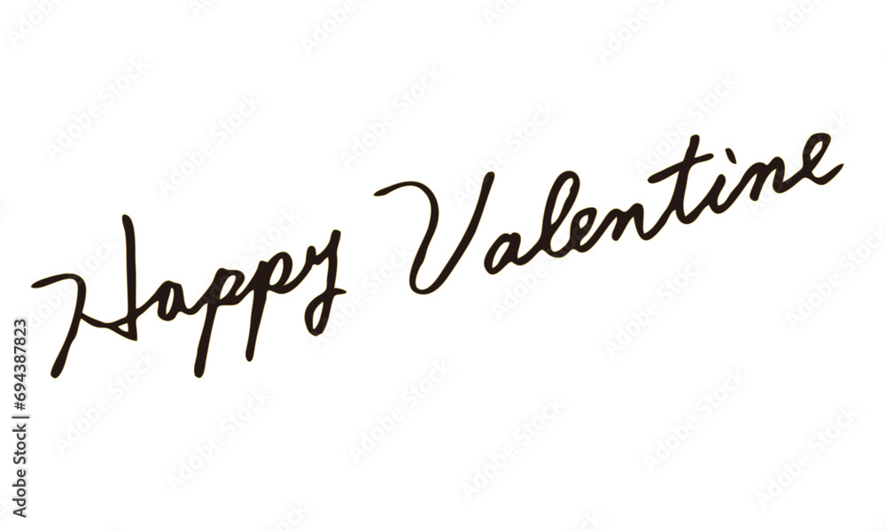ハッピーバレンタイン-文字-筆記体-英語 Happy Valentine ハッピーバレンタイン-文字-筆記体-英語 Happy Valentine