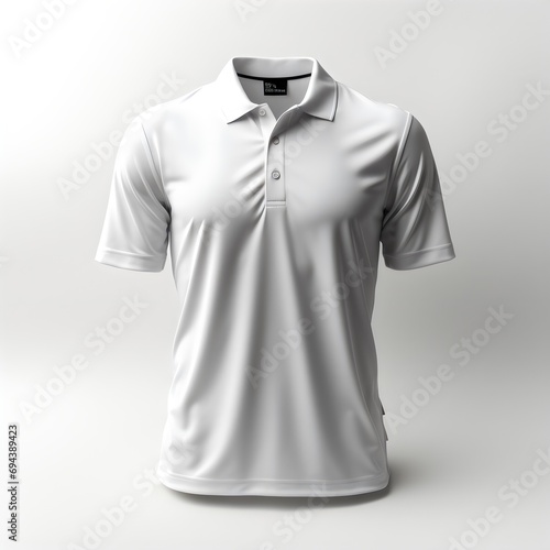 Solid white Color Golf polo shirts