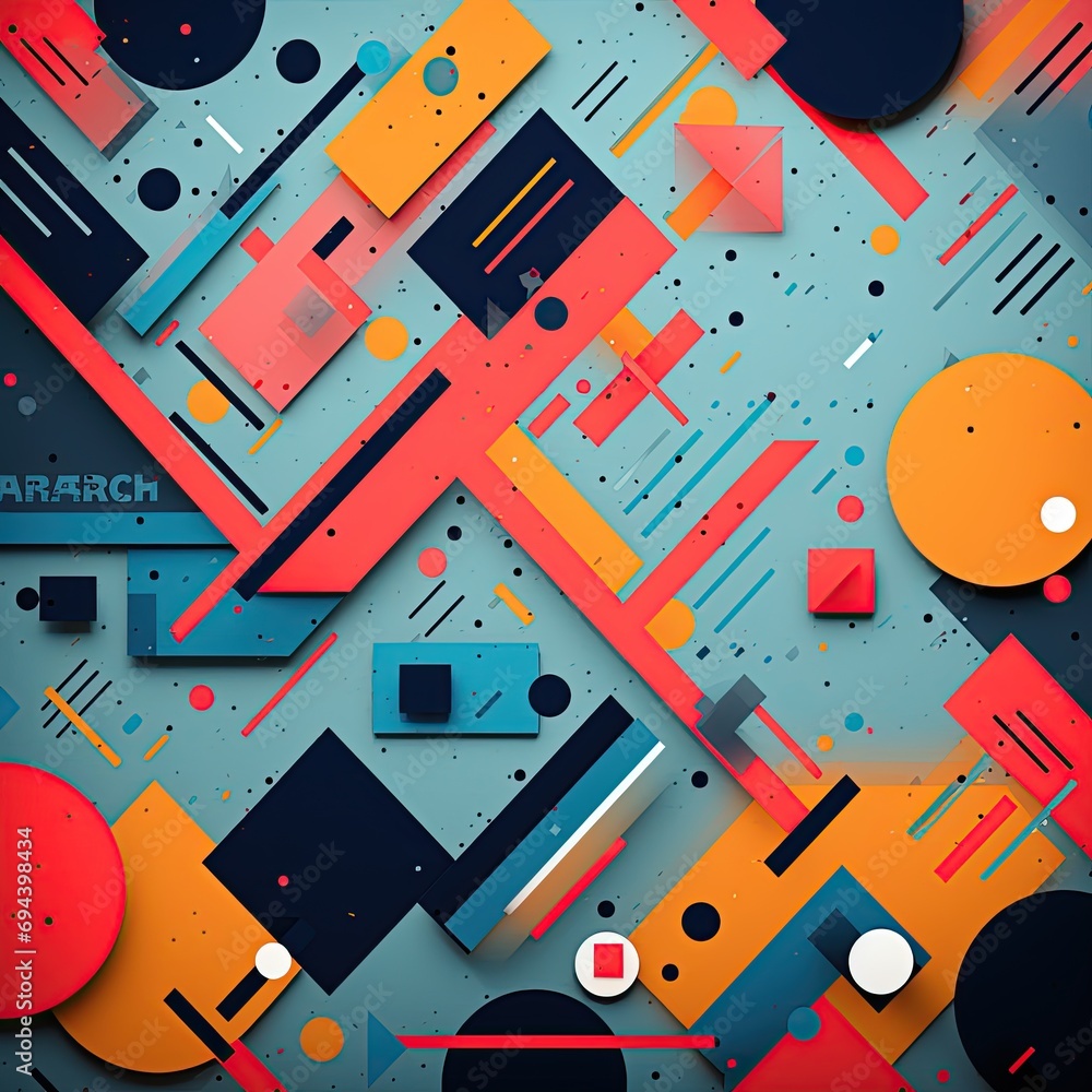 psychedelic multicolored background in 1970s groovy style. ai generated psychedelic multicolored background in 1970s groovy style. ai generated