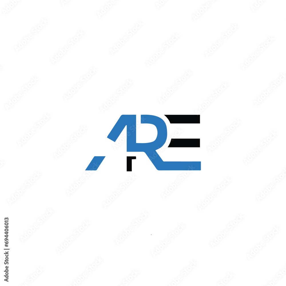 ARE A R E letter logo design. Initial letter ARE linked circle uppercase monogram logo white color. ARE logo, A R E design. ARE, A R E ARE A R E letter logo design. Initial letter ARE linked circle uppercase monogram logo white color. ARE logo, A R E design. ARE, A R E