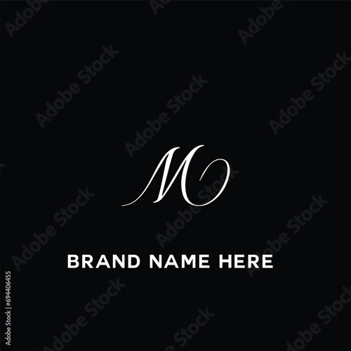 M letter logo, Letter M logo, M letter icon Design With black background. Luxury M letter, monogram logo 