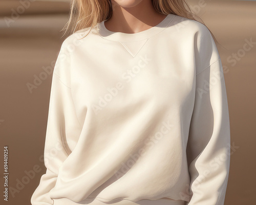 White t-shirt mockup 