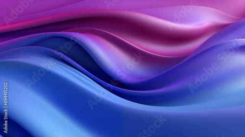 Wave abstract liquid background. Fabric background. Gradient background. Ai