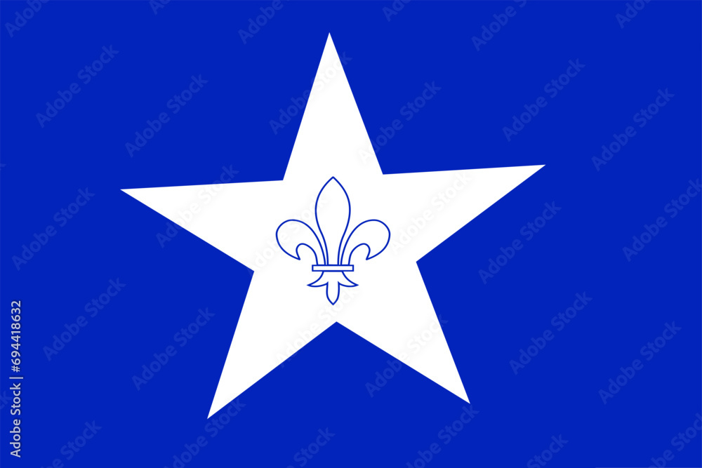 Obraz premium flag Francofons Nova Anglaterra