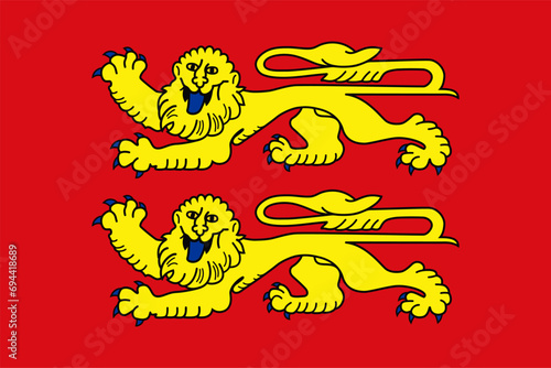 Tablou pe pânză Flag of Normandie