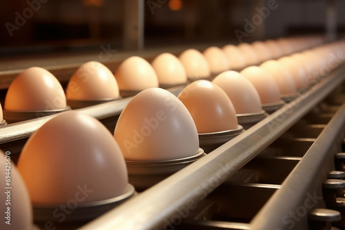 Egg chicken organic background food raw farm © VICHIZH