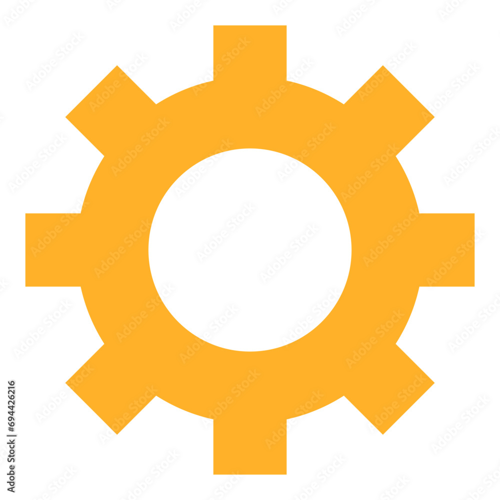 Gear Flat Icon