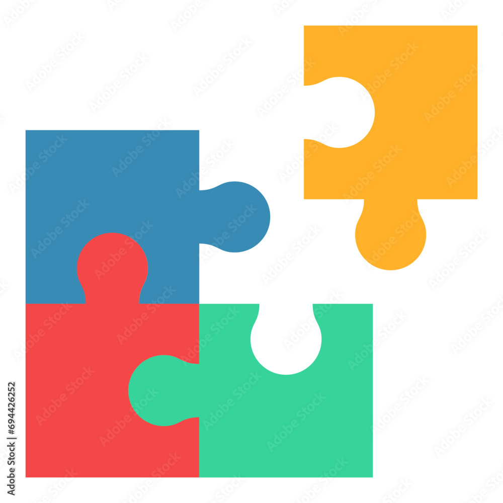 Puzzle Flat Icon Puzzle Flat Icon