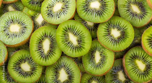 Background Bursting with an Array of Fresh Kiwi