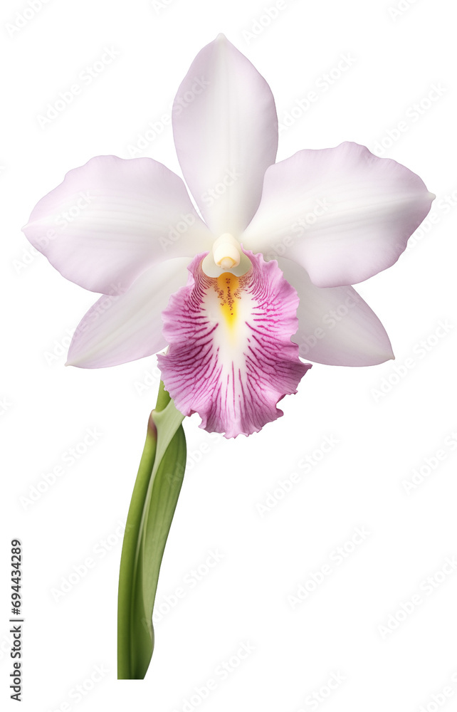 Cattleya orchid isolated on white Cattleya orchid isolated on white