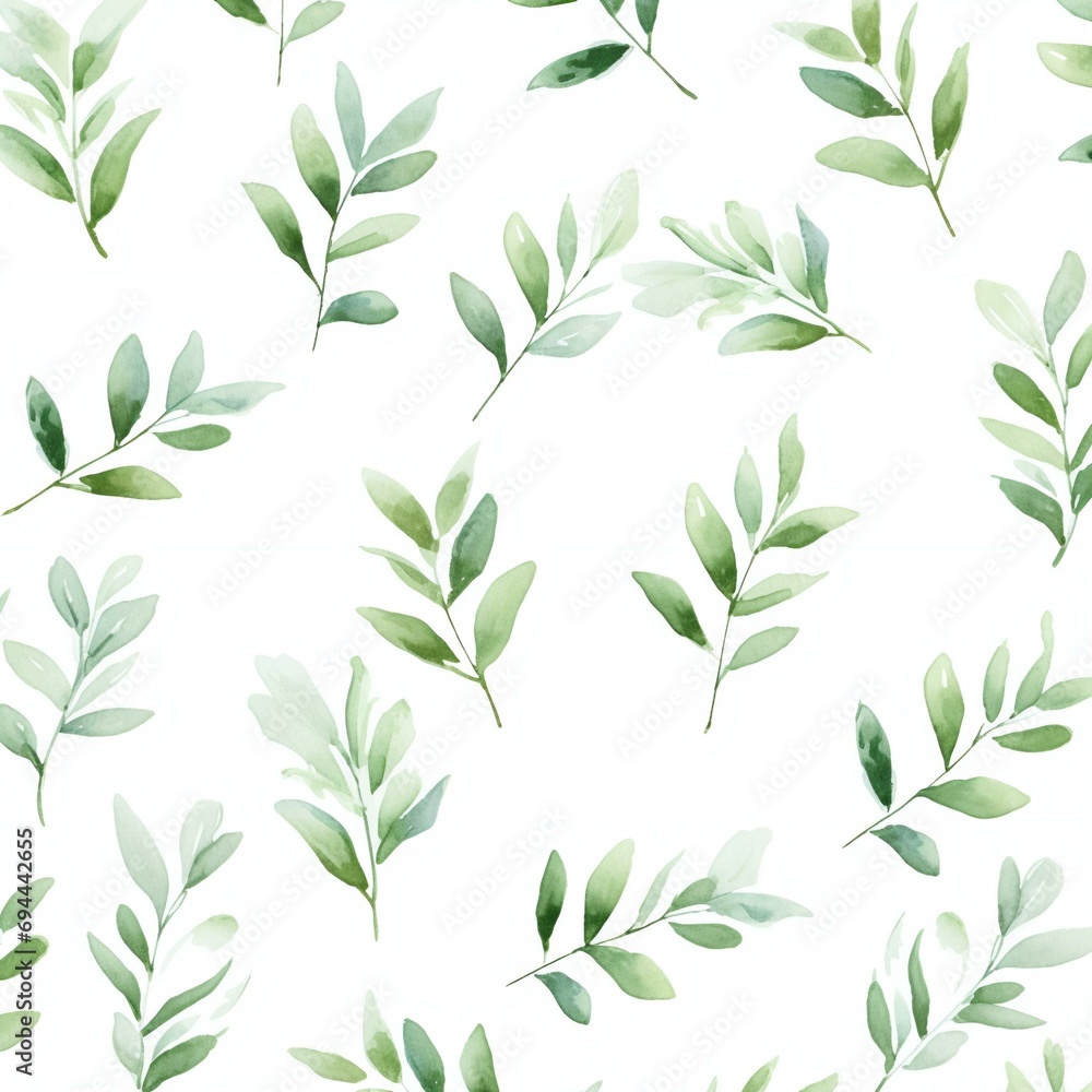 watercolor leaf pattern watercolor leaf pattern