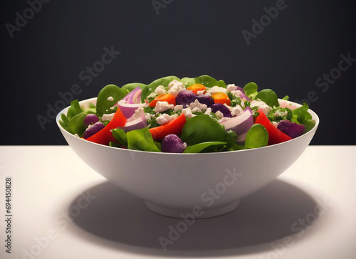 fresh vegetable salad