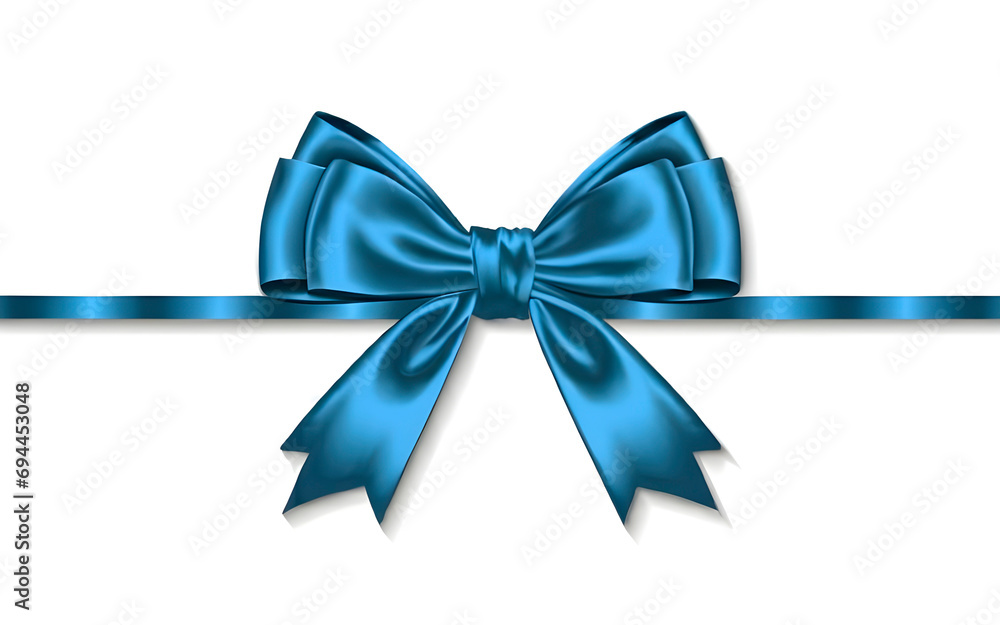 blue ribbon bow blue ribbon bow