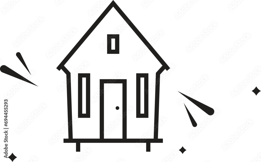 Home renovation, house before and after repair. New and old suburban cottage. Remodel construction. Old run-down house remodeled into cute traditional Home renovation, house before and after repair. New and old suburban cottage. Remodel construction. Old run-down house remodeled into cute traditional