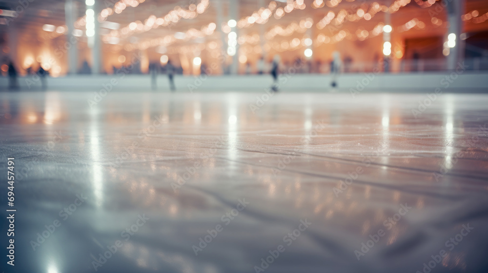 Ice skating rink entertainment and pleasure, business rental. people Ice skating rink entertainment and pleasure, business rental. people