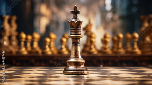 Close-ups of chessboard pieces, precision and strategy in intricate detail.
