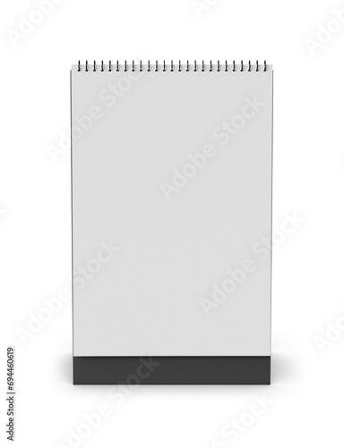 책상 달력 목업 Table Desk Calendar Mock up