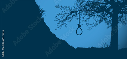 Blue monday, deaf sign language. blue monday concept, the most depressing day of the year The day commit suicide and depression motivation, third monday January. Deafness cartoon. Gestures hand.