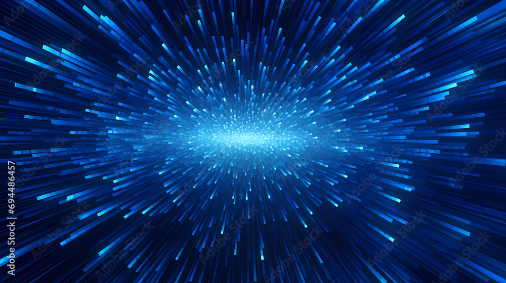 Obraz premium 3d render burst of particle energy creating a dynamic abstract art illustration
