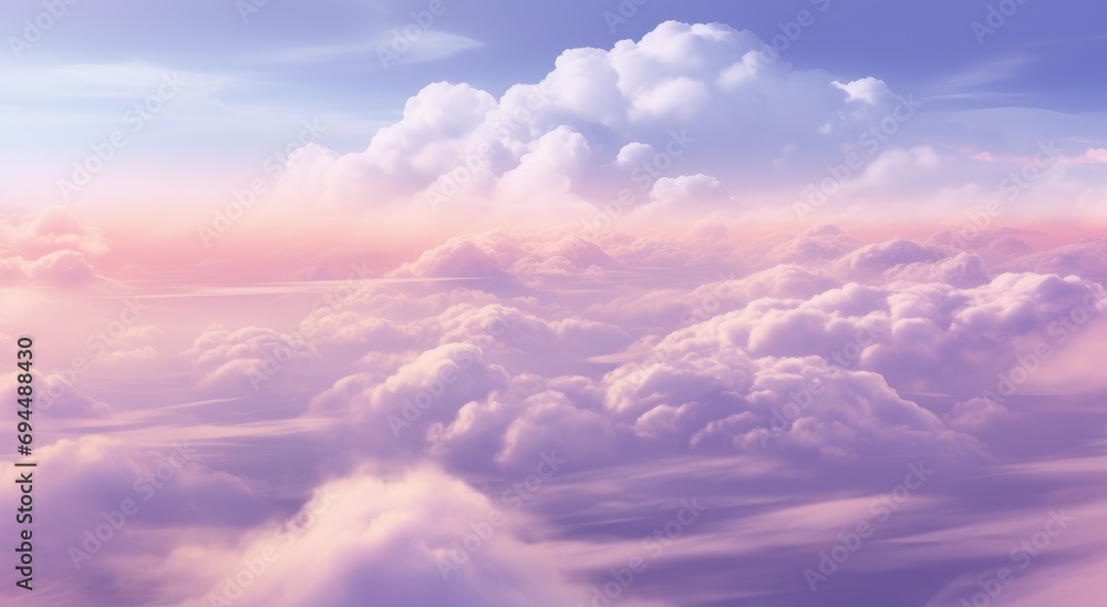 an aerial sky background with clouds