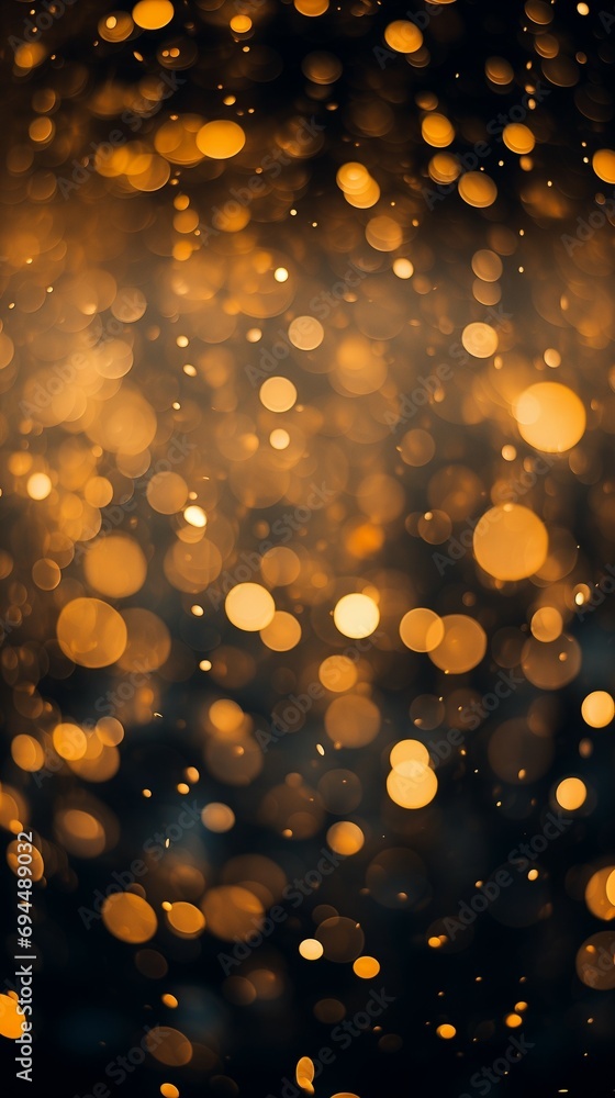 Bright colorful glittering lights and swirling confetti bokeh background for your smartphone, tiktok, instastory