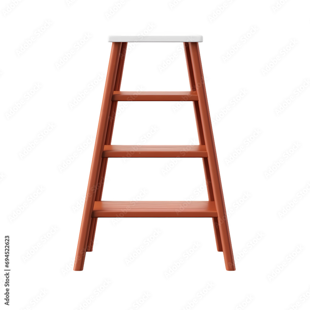 Ladder isolated on transparent background Ladder isolated on transparent background