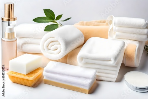 soap and towels