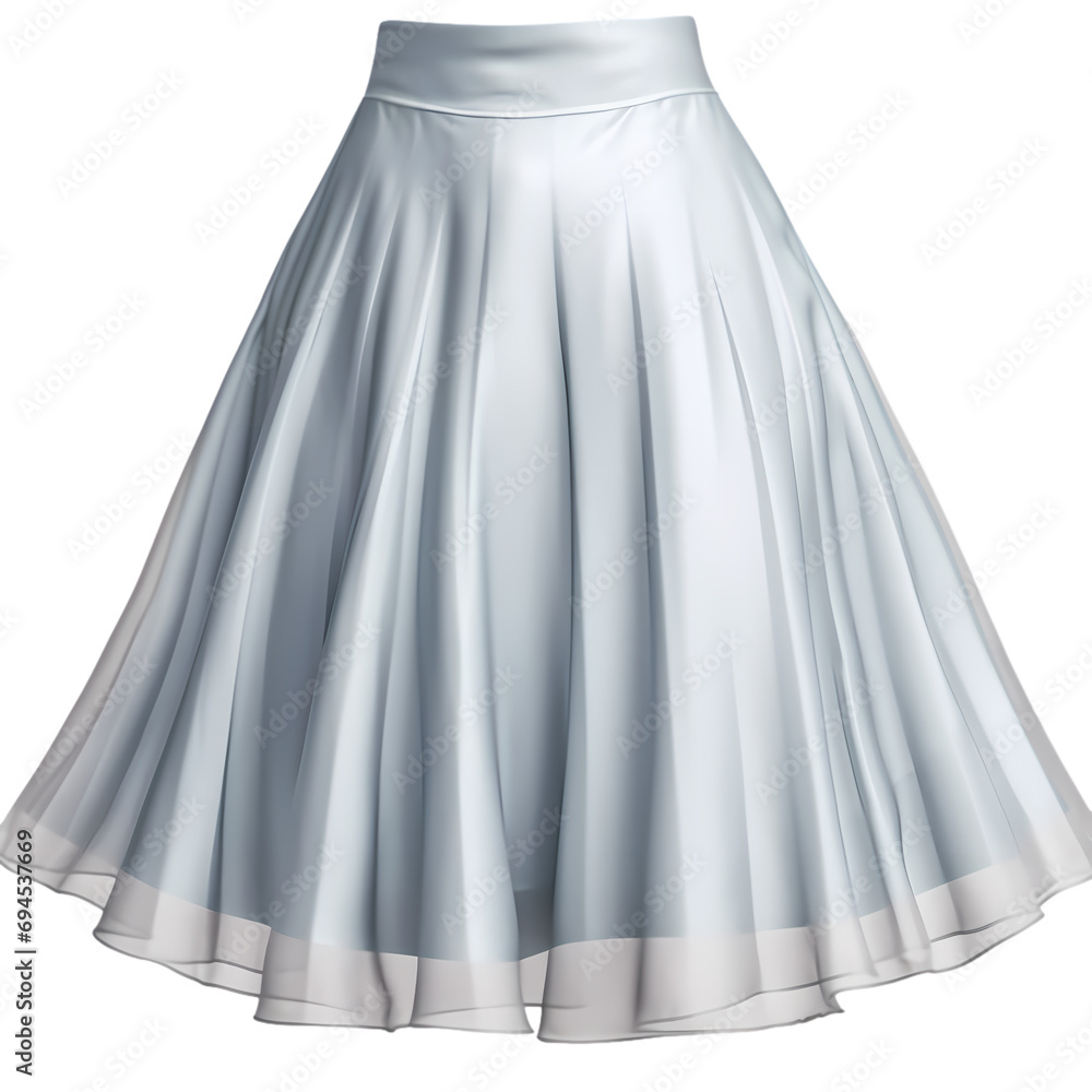 Skirt isolated on transparent background Skirt isolated on transparent background