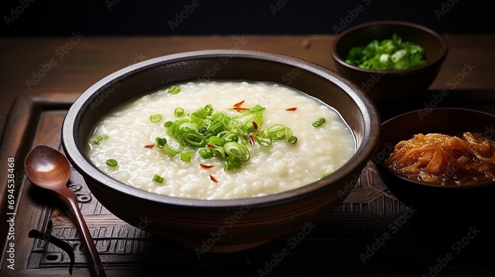 Congee Harmony: Simplicity and Comfort in Minimalist Style