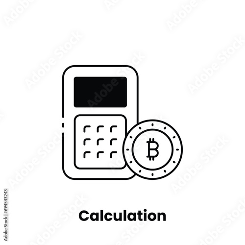 Bitcoin, cryptocurrency, calculation, digital currency, blockchain, mining, transaction, wallet, decentralized, Satoshi, exchange rate, fiat currency, investment, volatility, market, peer-to-peer,