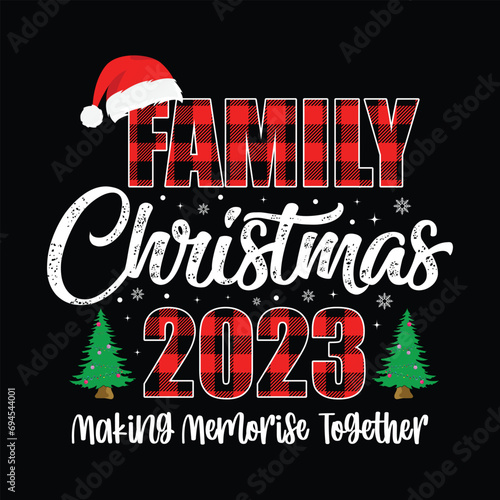 Family Christmas 2024 Matching Shirt, Family Christmas, Merry Christmas SVG Shirt Print Template