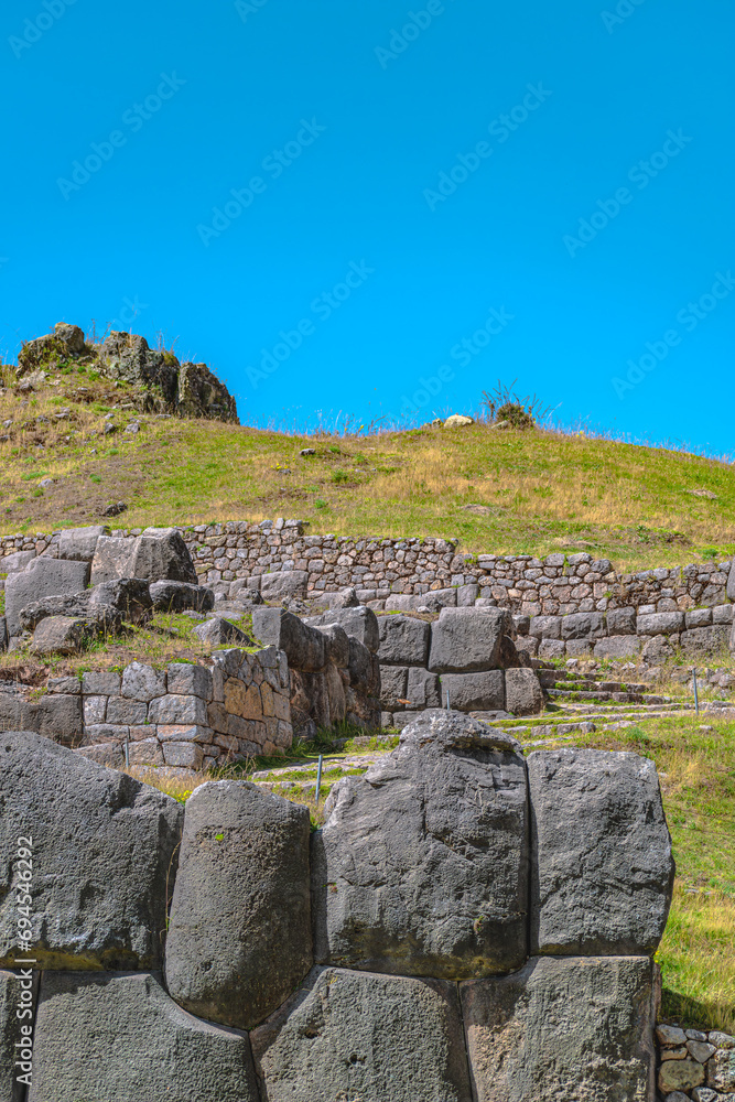 Sacsaywaman fortress in cuzco, Peru