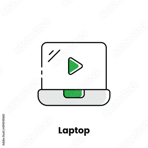 Laptop, portable, computing device, technology, innovation, sleek, lightweight, productivity, performance, design, functionality, keyboard, trackpad, display, processing power, efficiency, portability