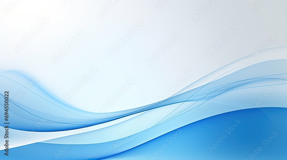 Blue wave background .Modern blue light line concept, lighting shape in white background Blue wave background .Modern blue light line concept, lighting shape in white background