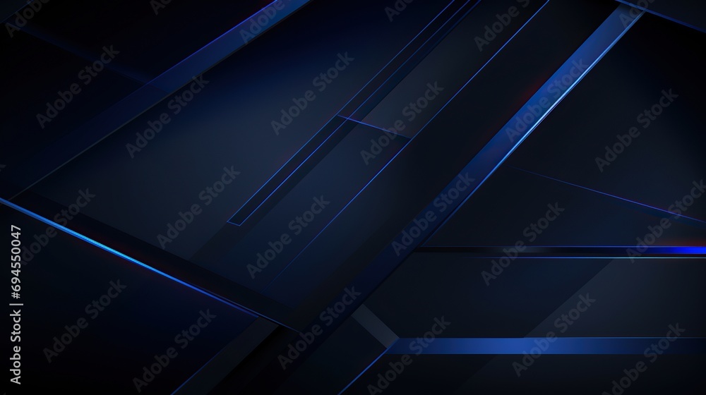 Modern blue light line concept, glowing shapes in dark abstract background Modern blue light line concept, glowing shapes in dark abstract background