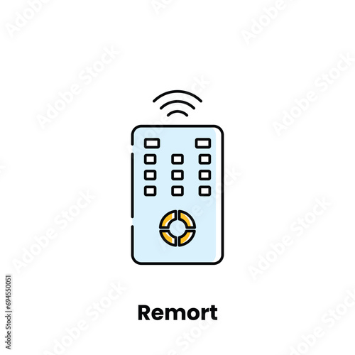 Remote, icon design, digital, virtual, creative, UX/UI, telecommuting, graphic, interface, collaboration, online, vector, freelance, visual, communication, isolated, conceptual, distance, modern
