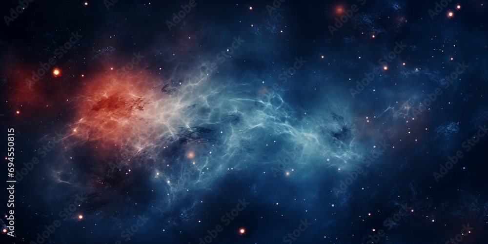 cosmic nebula.  universe