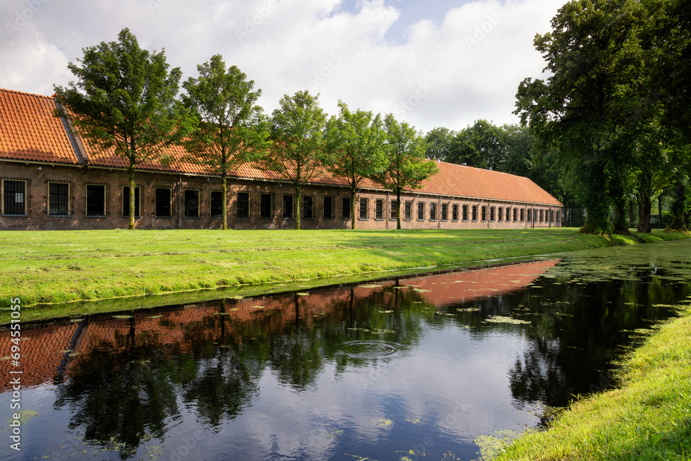Fototapeta premium Veenhuizen with its monumental former prison