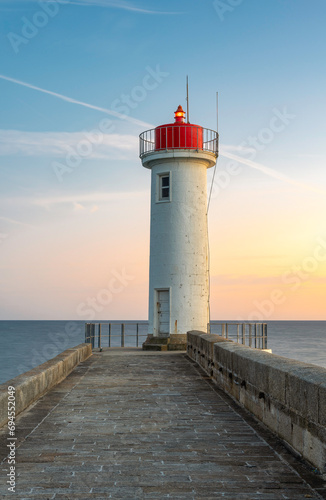 Audierne Lighthouse in Brittany